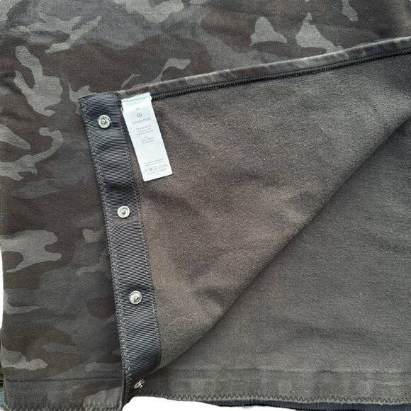 Lululemon Vinyasa Scarf Cotton Incognito Camo Multi Grey ICMG Lulu Athleisure - Picture 1 of 7